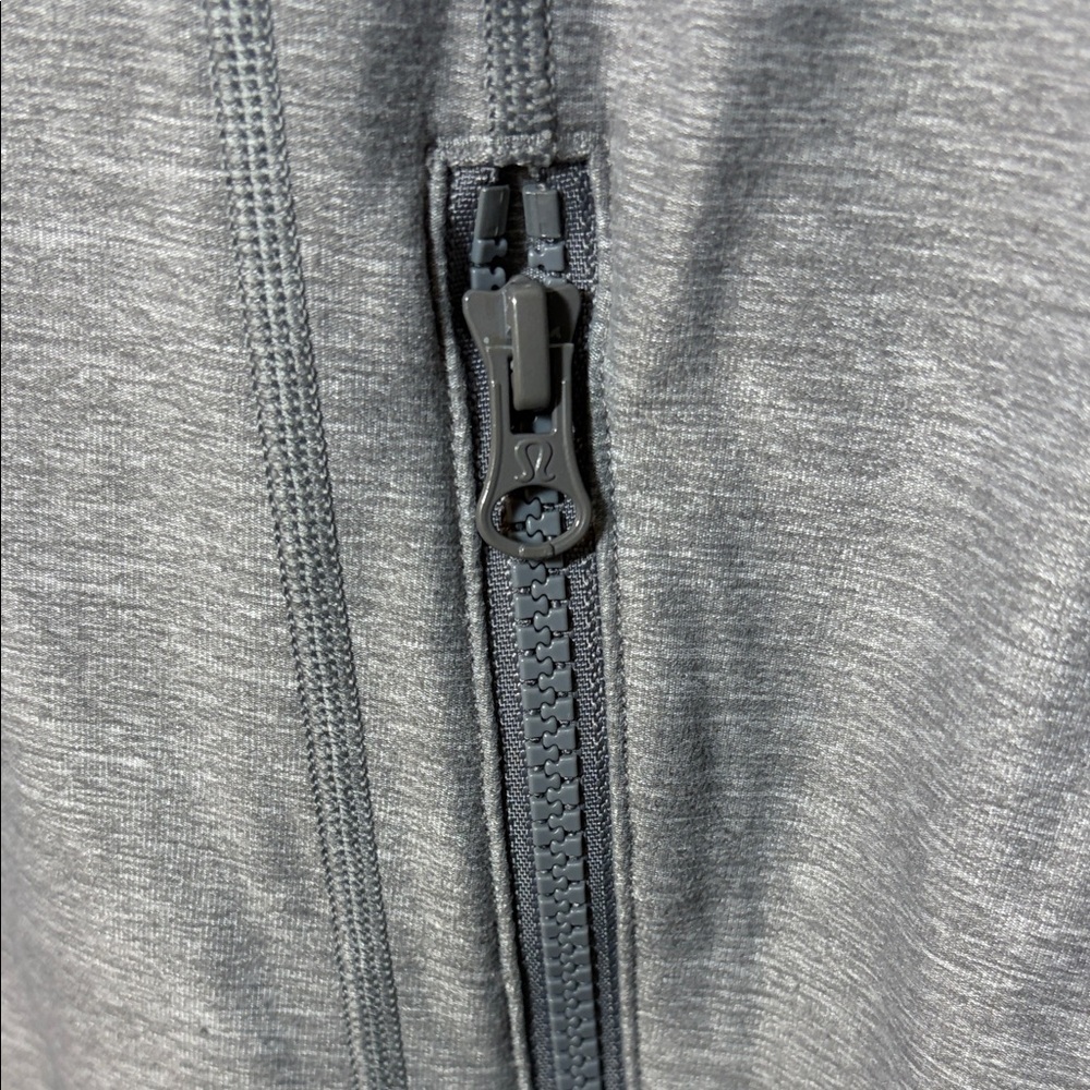Lululemon Define Jacket (Rulu) - Heathered Slate - Sz 8 - Picture 5 of 9
